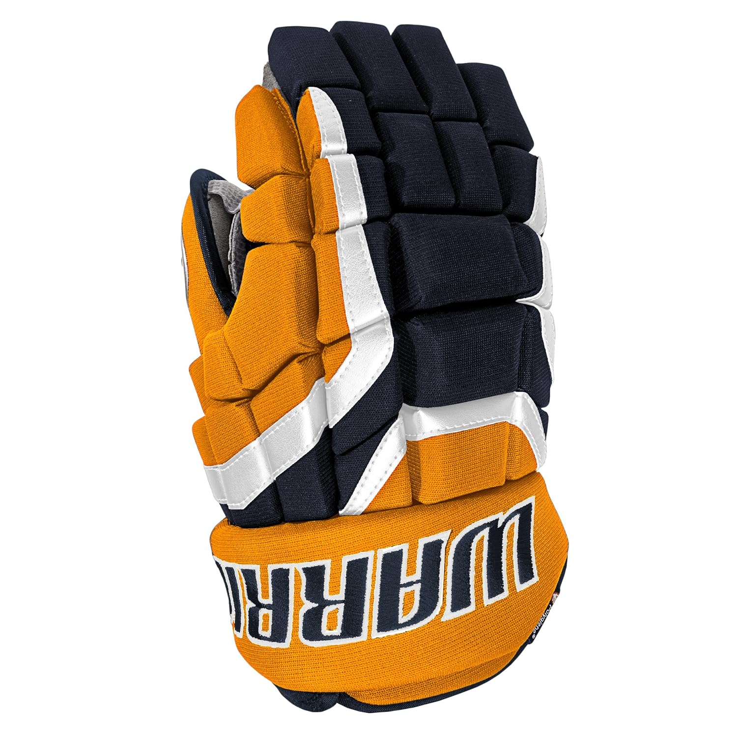 Warrior Custom Gloves Gold Hockey Gear Pro Stock Hockey