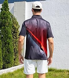 uideazone Mens Polo Shirts Fit Slim Casual Short