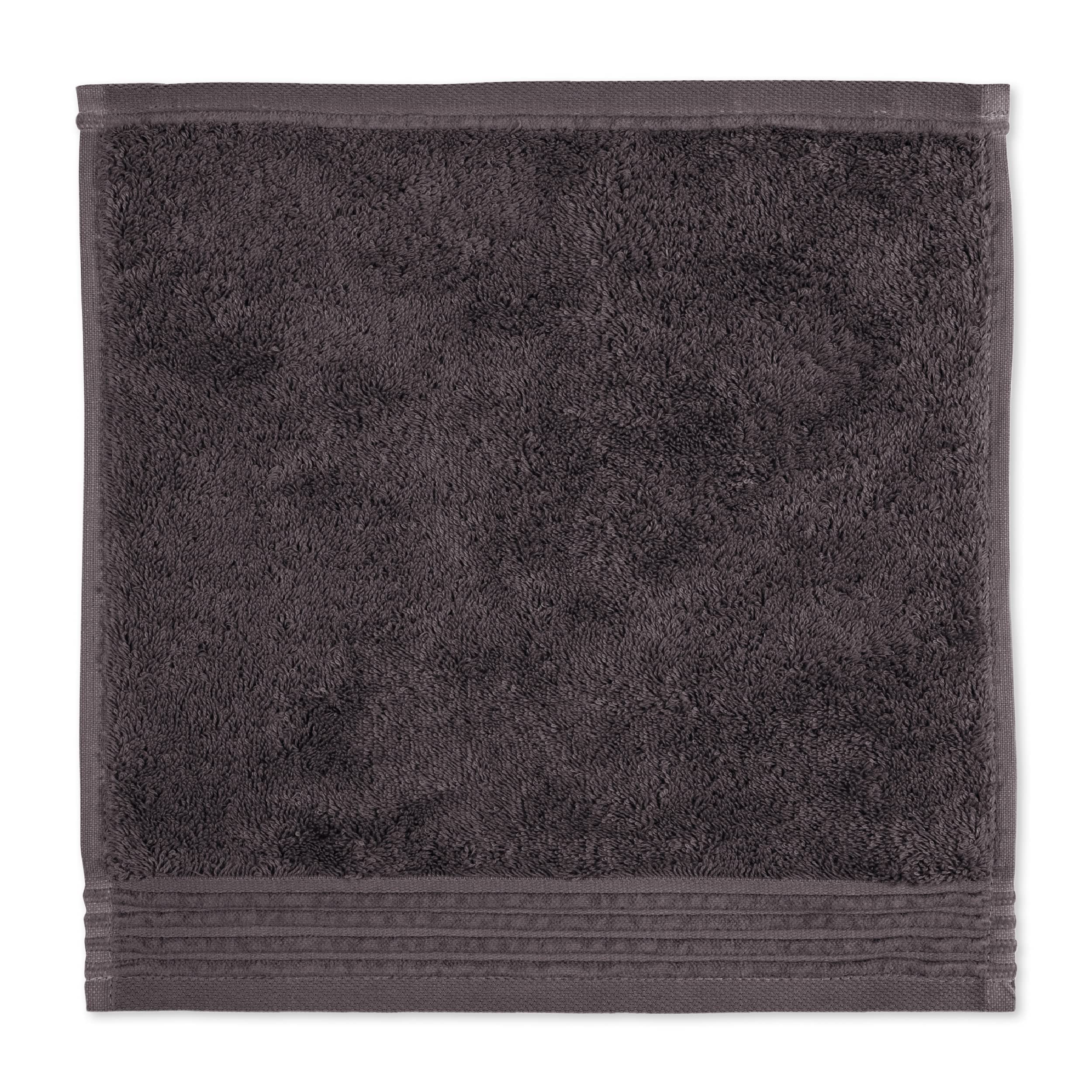 Möve Loft soap cloth 30 x 30 cm made of 100% cotton (Spinair), graphite