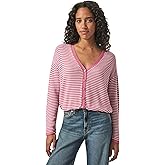 Splendid Womens Bri Striped Cardigan