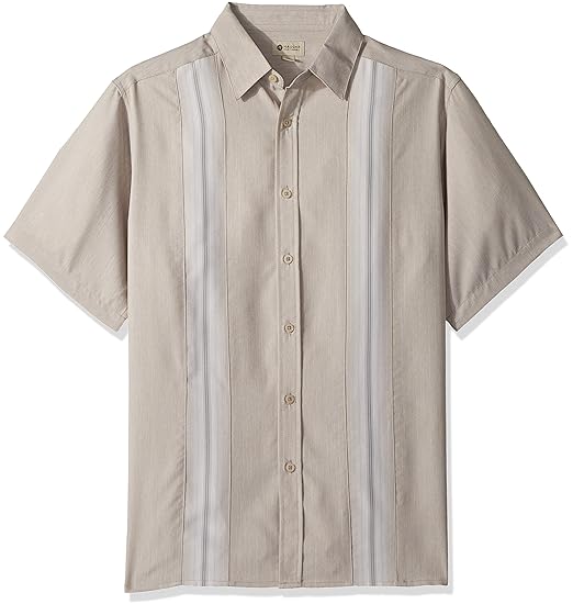 Buy Haggar Men's Short Sleeve Microfiber Woven Shirt at Amazon.in