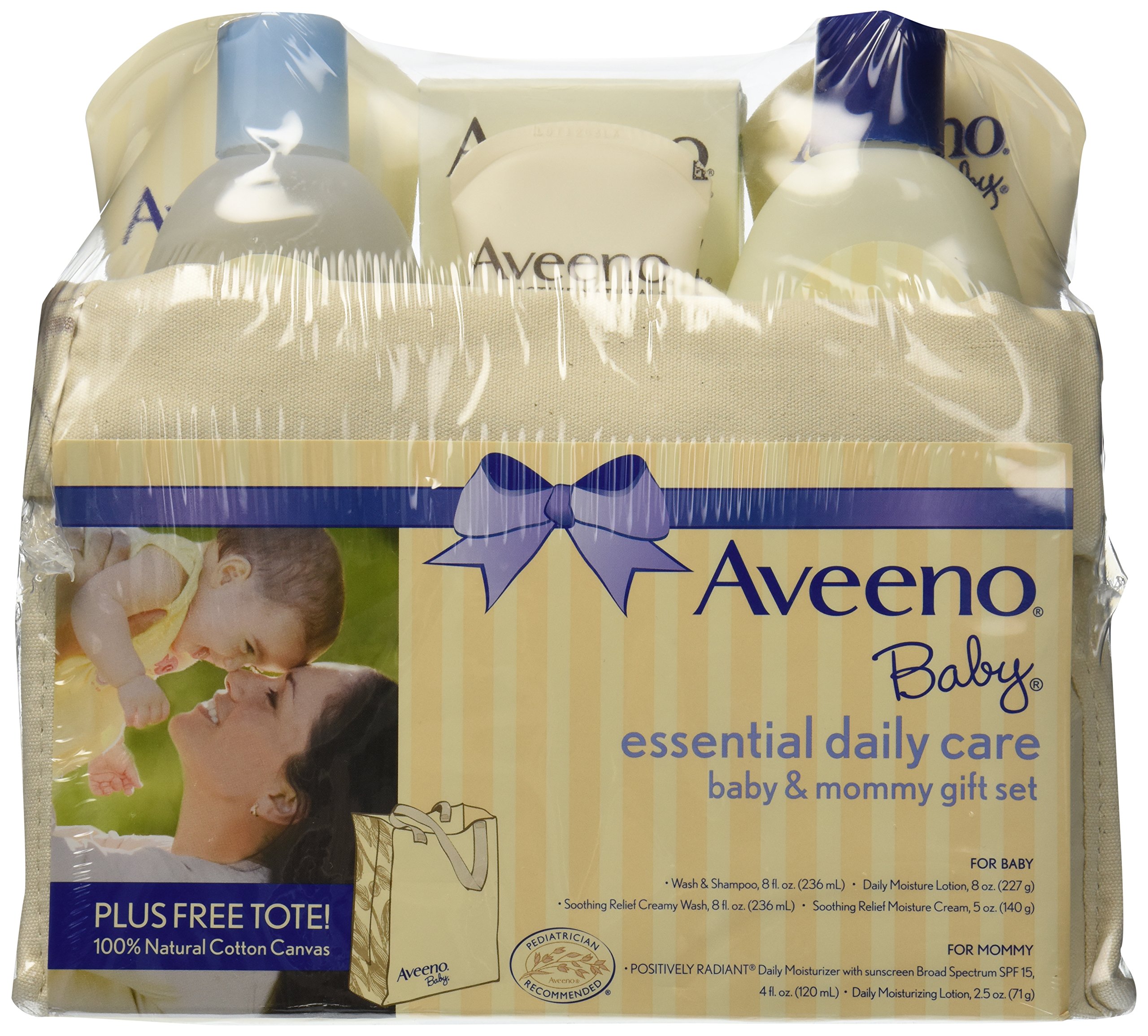 Aveeno Baby Gift Set Daily Care Essentials Basket Baby And Mommy Gift Set (381371016761)