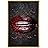 SIGNWIN Framed Canvas Print Wall Art Black and Red Glossy and Glittery Sparkled Lips People Texture Photography Realism Glam Closeup Colorful for Living Room, Bedroom, Office - 16"x24" inches