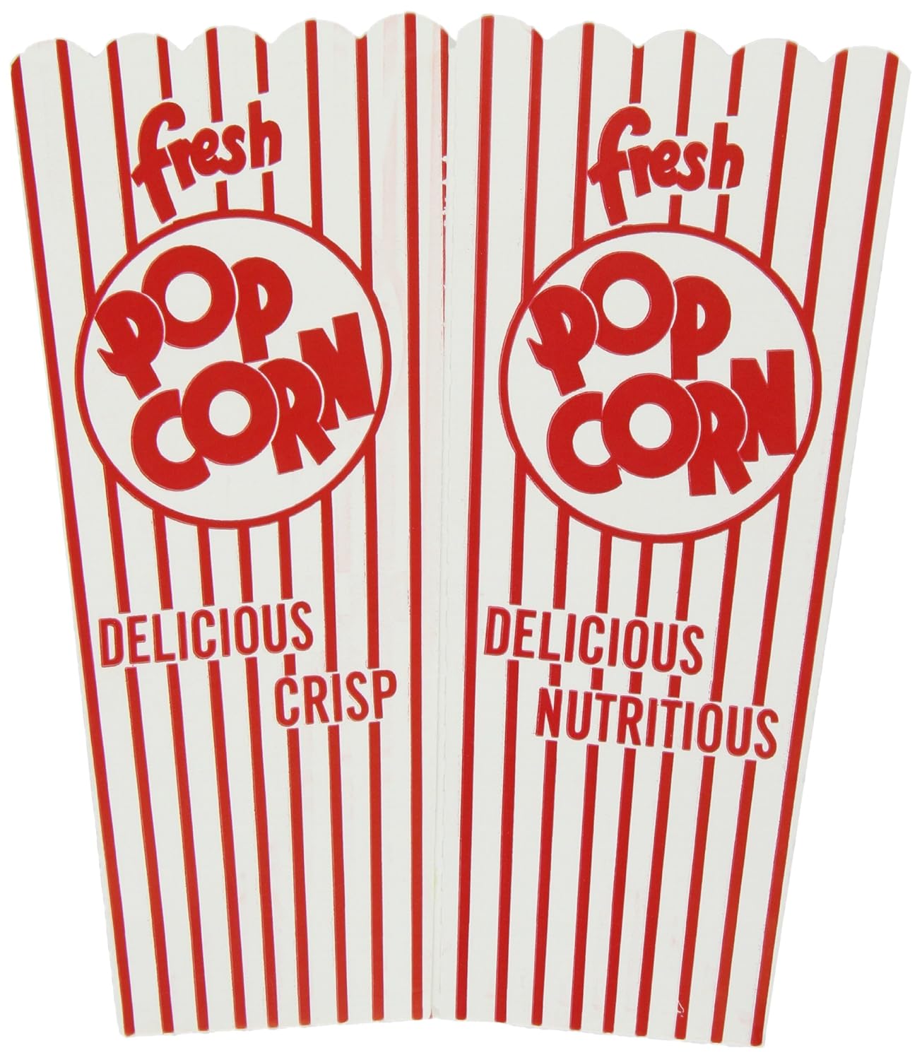 Snappy Popcorn 47E OpenTop Popcorn Box, 100/Case, 6 Pound