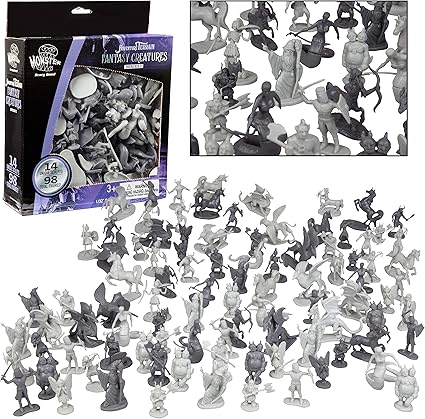 scs direct monster action figure bucket