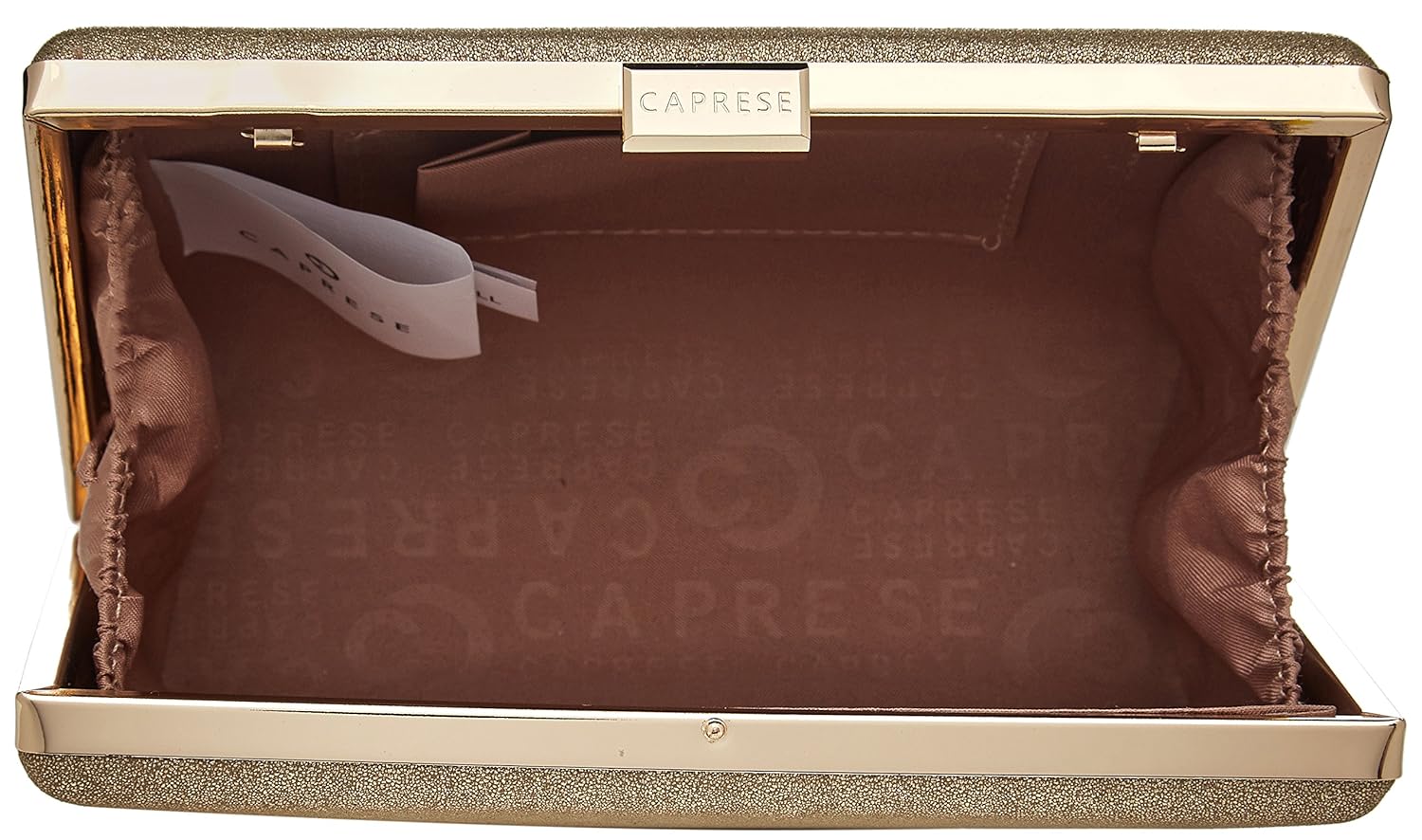 caprese misty women's clutch (gold)