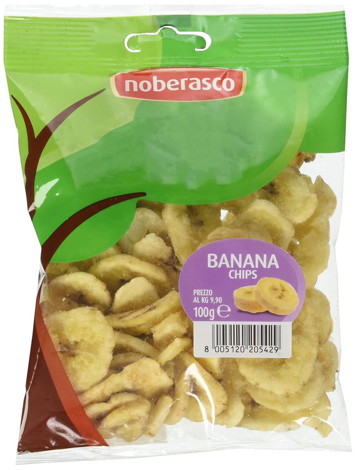 Banana Chips 0,99 Noberascoconfezione da 12X100g Amazon.it