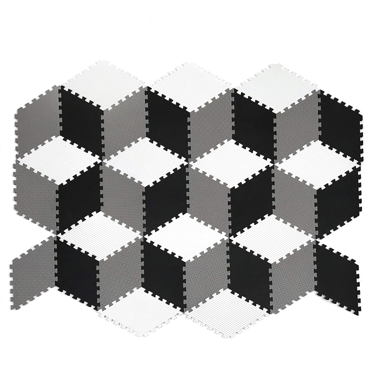 play mat black and white