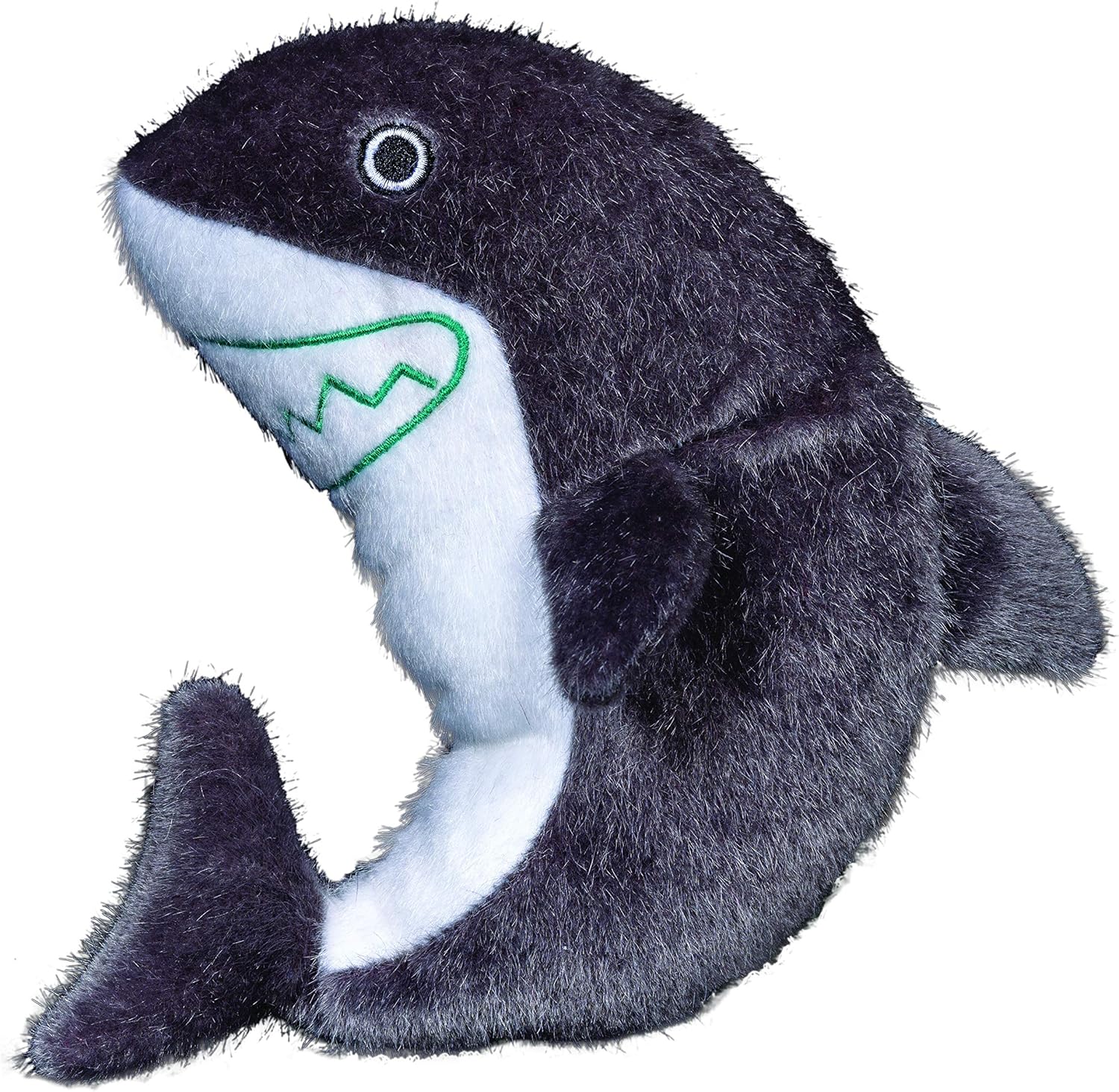 Spunky Pup Sea Plush Shark Dog Toy