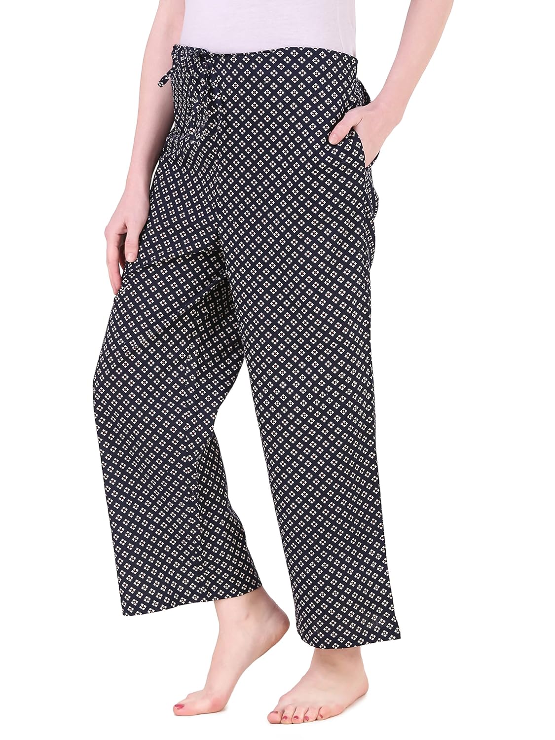 masha women's cotton printed pyjama-pc-c26-1205-s