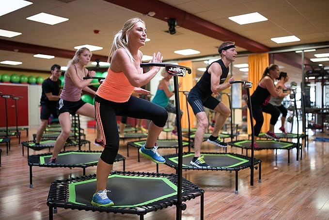 Jumping Fitness Home trampolín, Rosa: Amazon.es: Deportes y aire libre