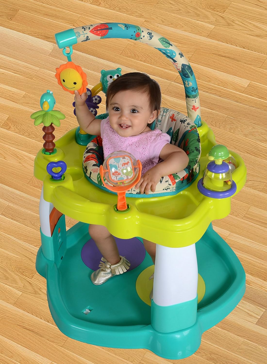 creative baby woodland activity center