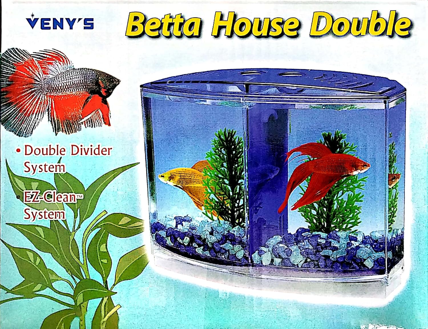 Buy Happie Shop Venys Betta House Double With Ez Clean System And