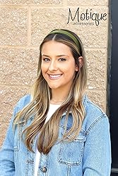 Olive 1 Inch Satin Hard Headband for Women and Girls