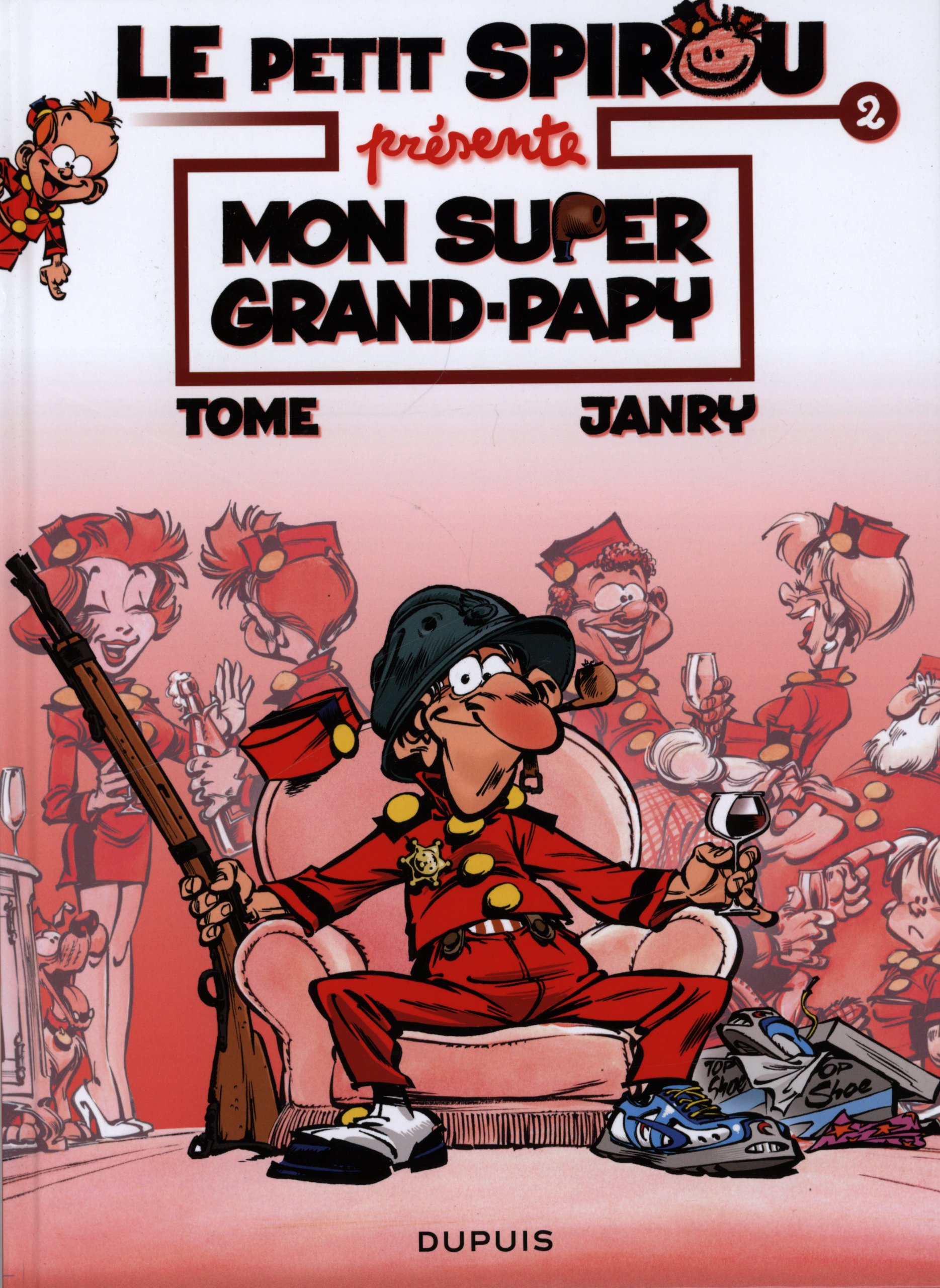 voir fiche du album MON SUPER GRAND PAPY OP 75 ANS SPIROU