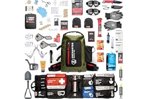 Uncharted Supply Co. The SEVENTY2 Pro 2-Person Survival System – 72 Hour Emergency Preparedness Kit with 60+ Tools for Home, Car, Camping, and Disaster Readiness – Durable Waterproof Go Bag