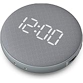 REACHER Super Loud Alarm Clock for Heavy Sleepers Adults Teens, Vibrating Alarm Clock Bed Shaker Under Pillow, Rechargeable B
