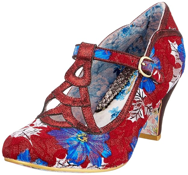 Irregular Choice Damen Nicely Done T-Spangen Pumps