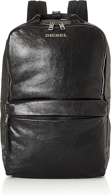 Amazon ディーゼル Diesel メンズ レザー コーテッドデニム バックパック Xp3575 Uni ブラック T8013 Diesel ディーゼル ショルダーバッグ