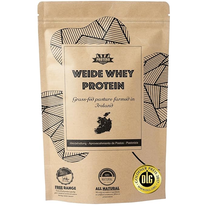 title=350 g Whey Protein (naturale) da latte di mucche irlandesi al pascolo 100%