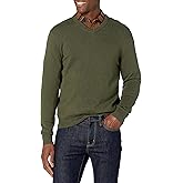 Amazon Essentials Men's V-Neck Pullover Sweater (Available in Big & Tall)