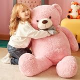 IKASA Giant Teddy Bear 120cm Soft Plush Pink Toy EN71 ASTM Safe view 4