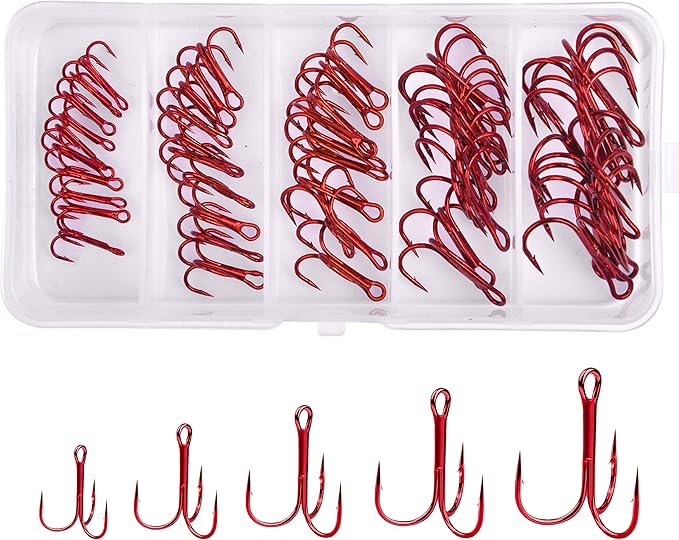 assorted fishing hooks