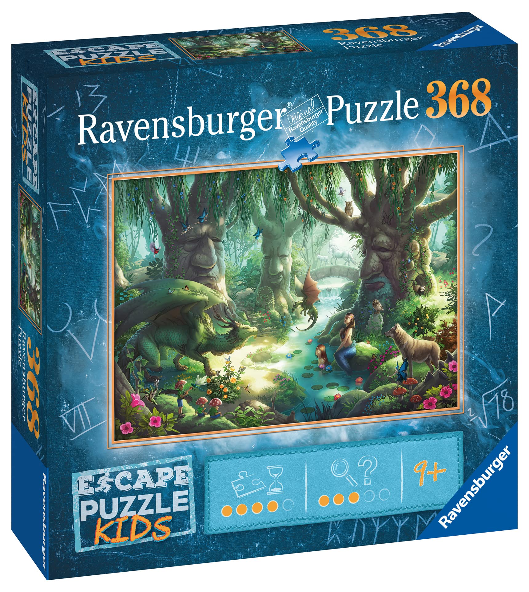 Ravensburger Whispering Woods Escape Room Mystery Challenge Jigsaw Puzzle for Kids and Adults Age 9 Years Up - 368 Pieces