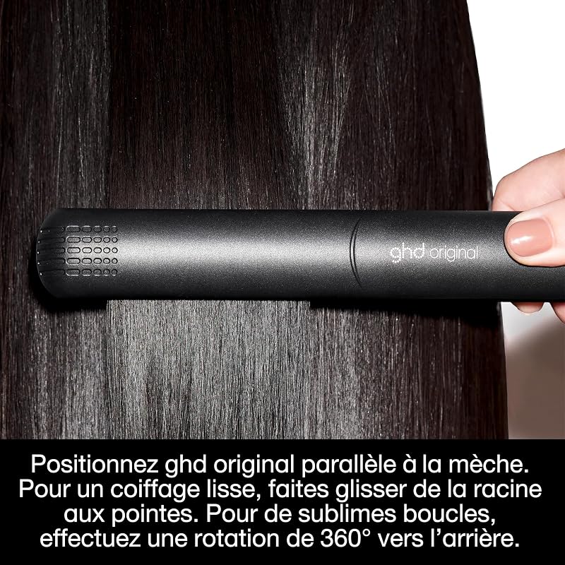 - Lisseur cheveux ghd Original - Fer à lisser professionnel (Noir)