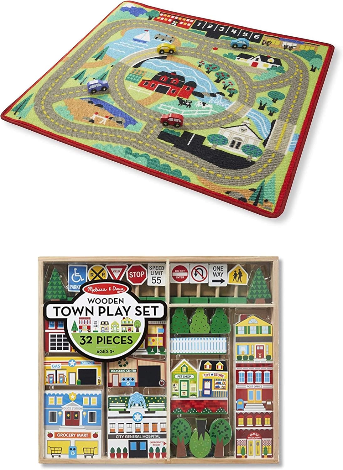 round the town road rug