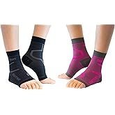 Thirty48 Plantar Fasciitis Compression Socks(1 or 2 Pairs), 20-30 mmHg Foot Compression Sleeves for Ankle/Heel Support, Increase Blood Circulation, Relieve Arch Pain, Reduce Foot Swelling