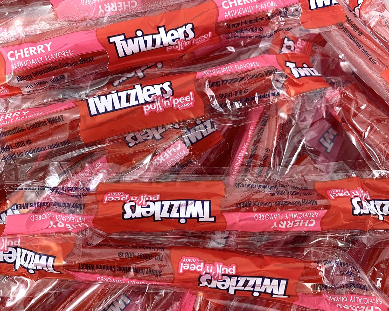 CrazyOutlet TWIZZLERS Pull N' Peel Cherry Licorice Single