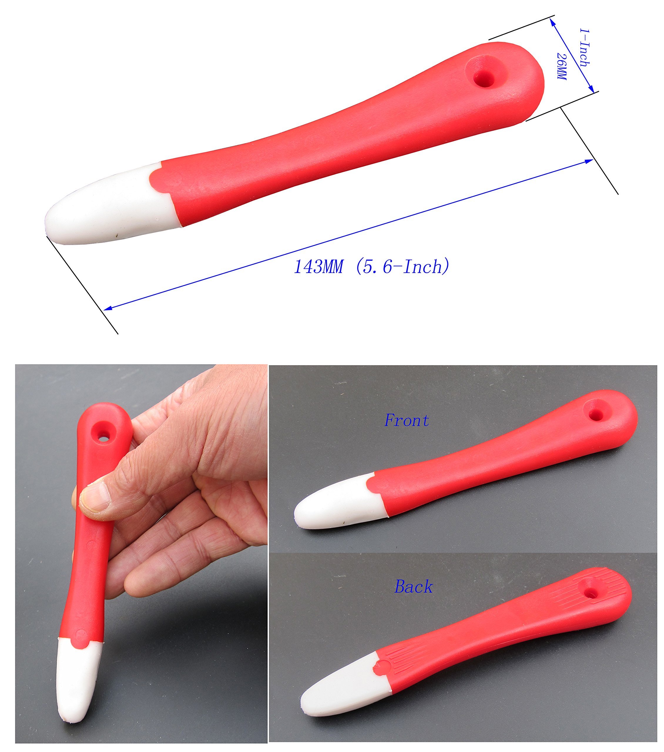 Caulking Grouting Tool Kit 5Piece, Sealant Grouting Spreading Cleaning