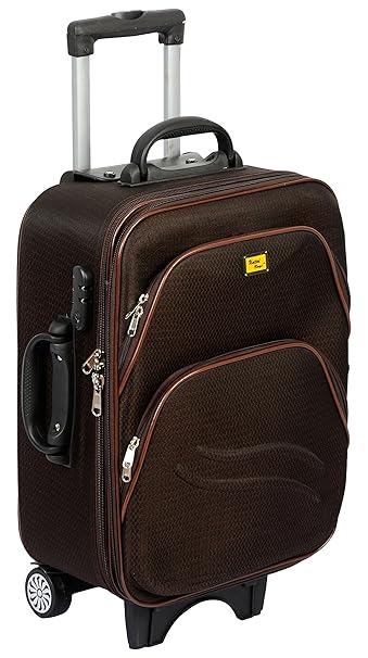 UNITED Polyester Matty 50 cms Brown Softsided Cabin Bag (UTB-H-019BR20)