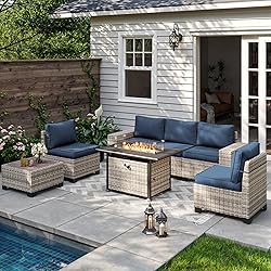 Muphyers 7PCS Outdoor Patio Furniture Set with