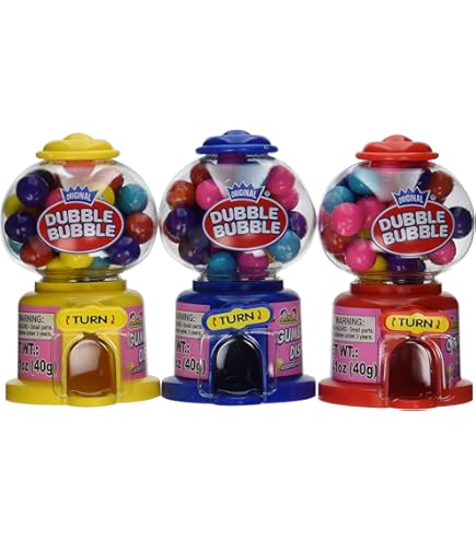 Amazon.com : Kidsmania Dubble Bubble Big Spiral Mini Gumball