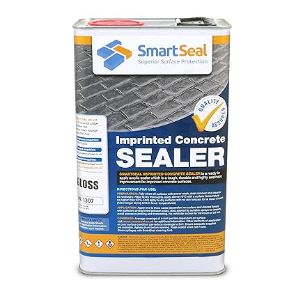 Smartseal Imprinted Concrete Sealer 5l Gloss Finish High