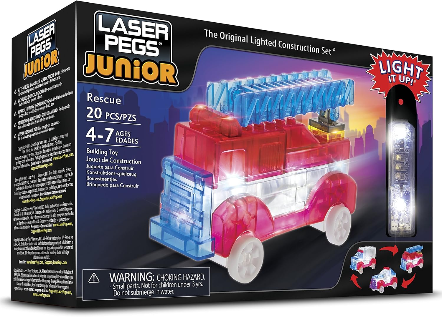 Best Laser Pegs Junior Rescue Building Kit