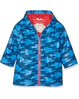 Hatley Giacca Impermeabile Bambine Splash Jacket: Rossa Con Fodera In Pile, Senza PVC