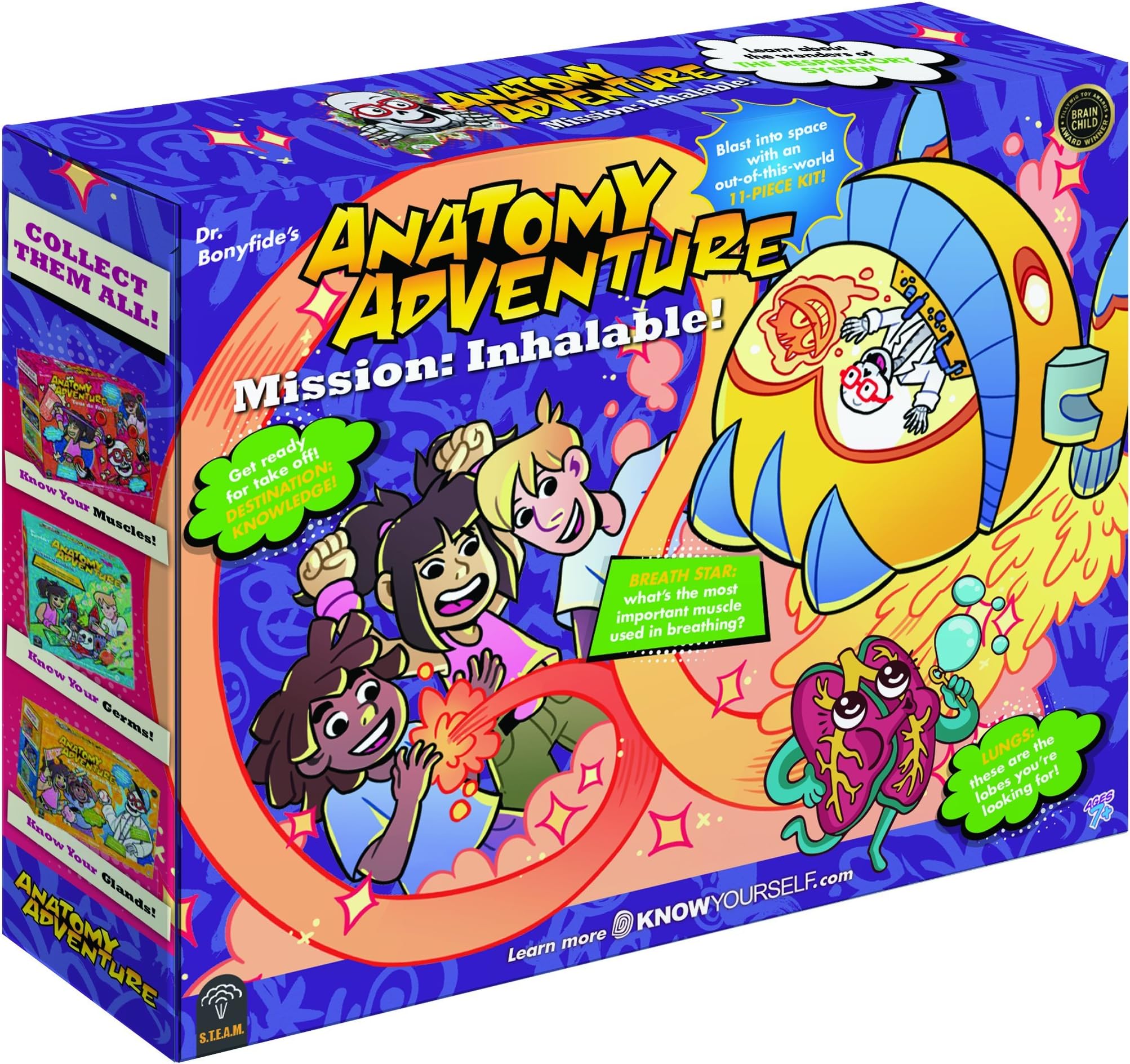 Know Yourself The Respiratory System Anatomy Adventure: Mission: Inhalable