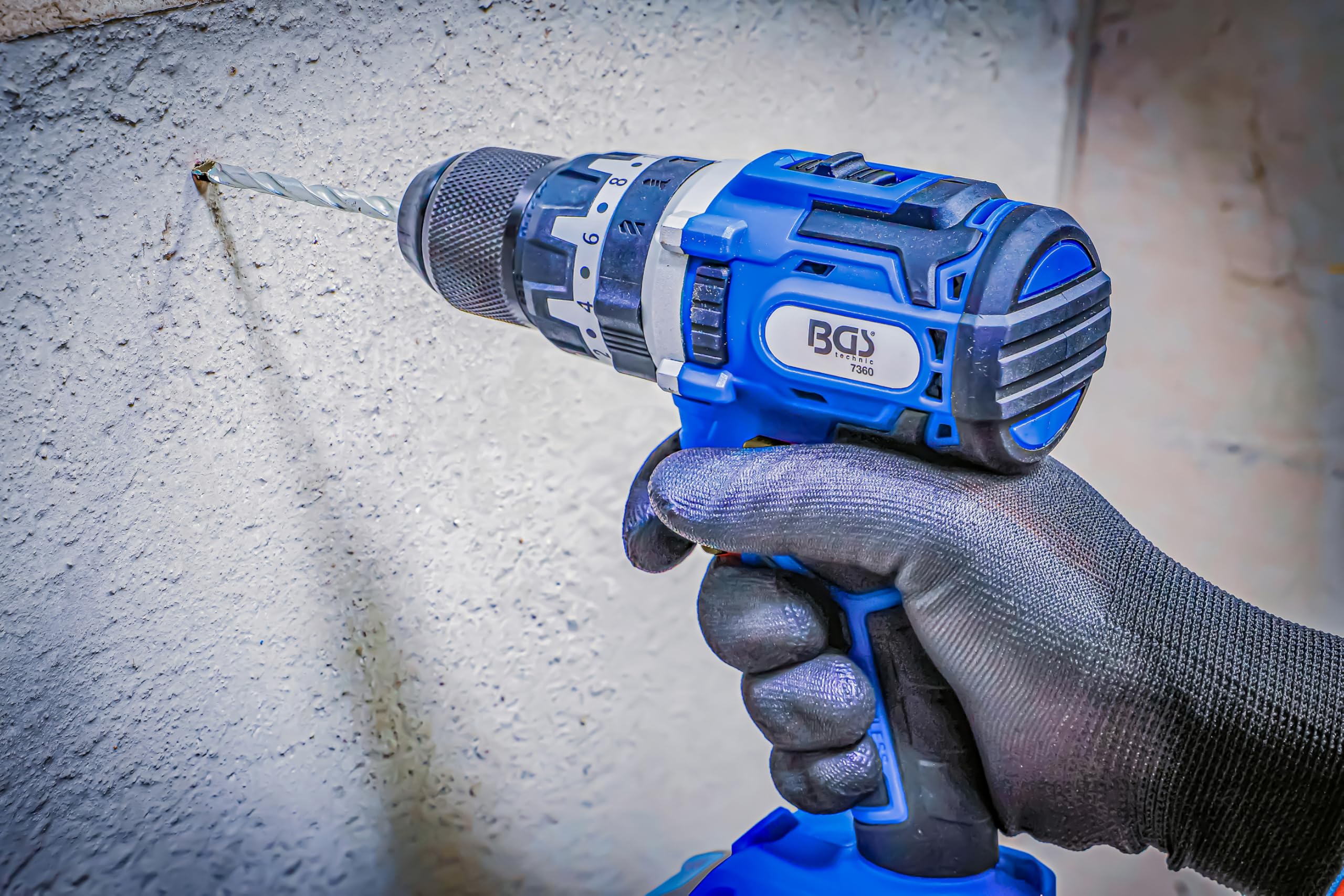 BGS 7360 | Akku-Schlagbohrschrauber | bürstenlos | 65 Nm | 18 V | ohne Akku 8