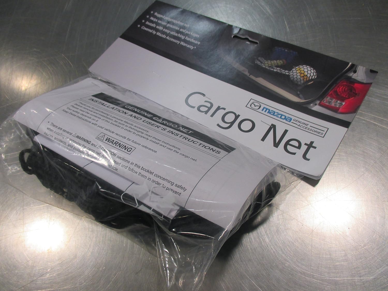 Amazon.com: New OEM Mazda CX-9 2016-2017 Rear side Cargo Nets (Pair)  0000-8K-N11: Automotive