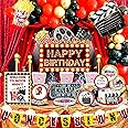 Movie Night Decorations, Movie Theme Party Decorations, Movie Theater Decorations, Backdrop, Balloons Arch,Popcorn Camera Clapboard foil balloons for Movie Night Birthday Party Decorations