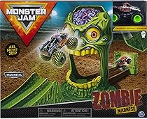 monster jam grim takedown playset