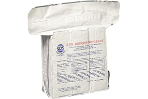 SOS FOOD LABS, INC. S.O.S. Rations Emergency 3600 Calorie Food Bar - 3 Day / 72 Hour Package with 5 Year Shelf Life Net wt. 1.60lbs (756g)