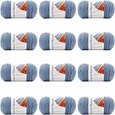 MICHAELS Bulk 12 Pack: Soft Classic&trade; Solid Yarn by Loops &amp; Threads&reg;