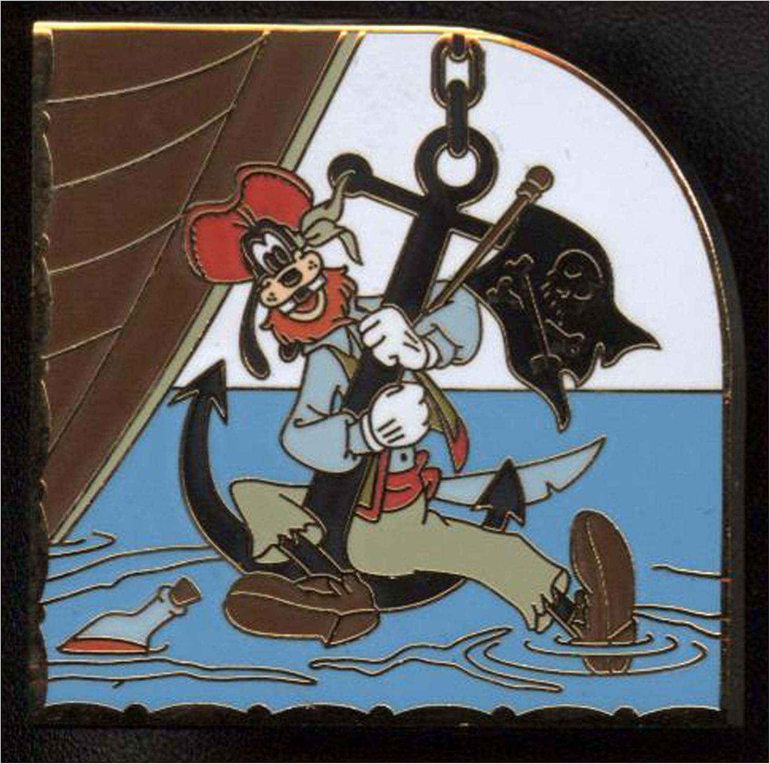 WDW Pin Pirates Mystery Box Set Pirate Goofy at Amazon's