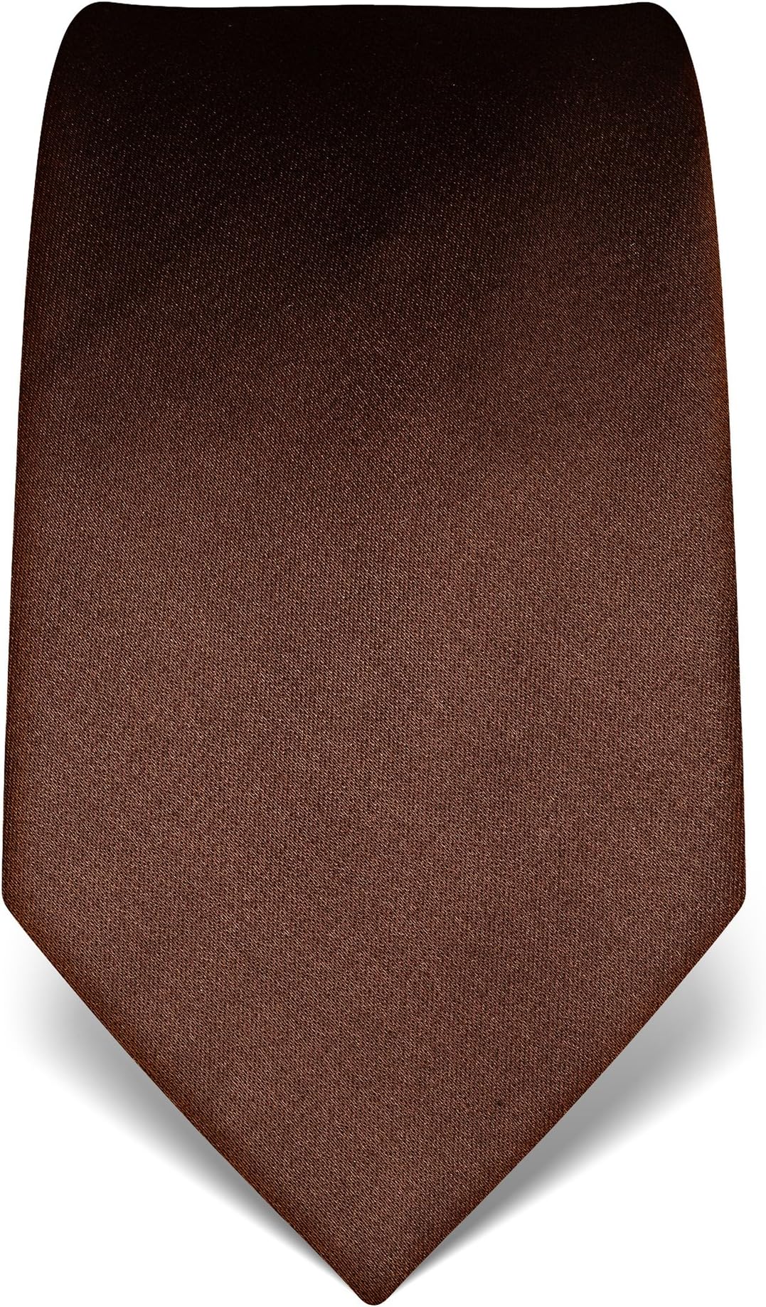 Vincenzo Boretti Men's silk tie plain colored