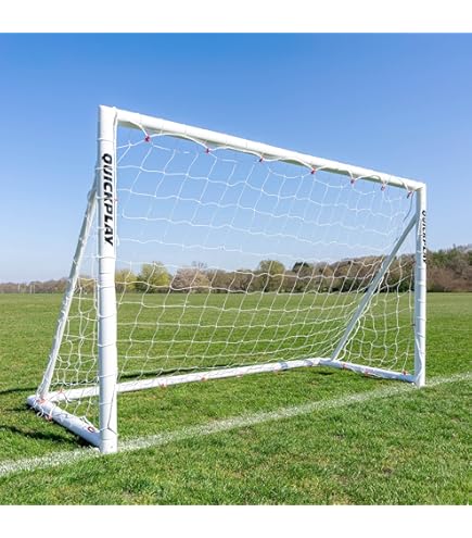 Soccer Innovations QuickFold™ 4x2.5 Ft Portable Aluminum Goal - Collapsible For Backyard Practice