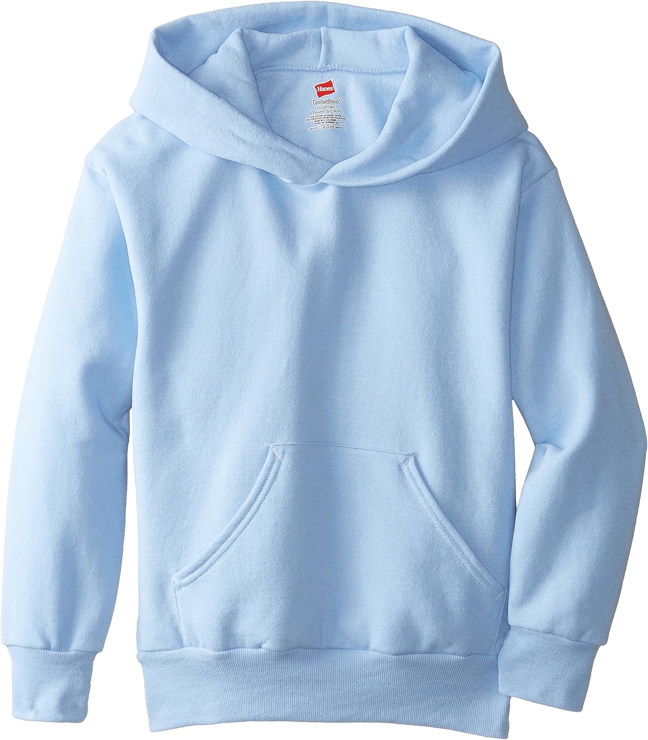 Hanes Big Boys' Eco Smart Fleece Pullover Hood: Clothing